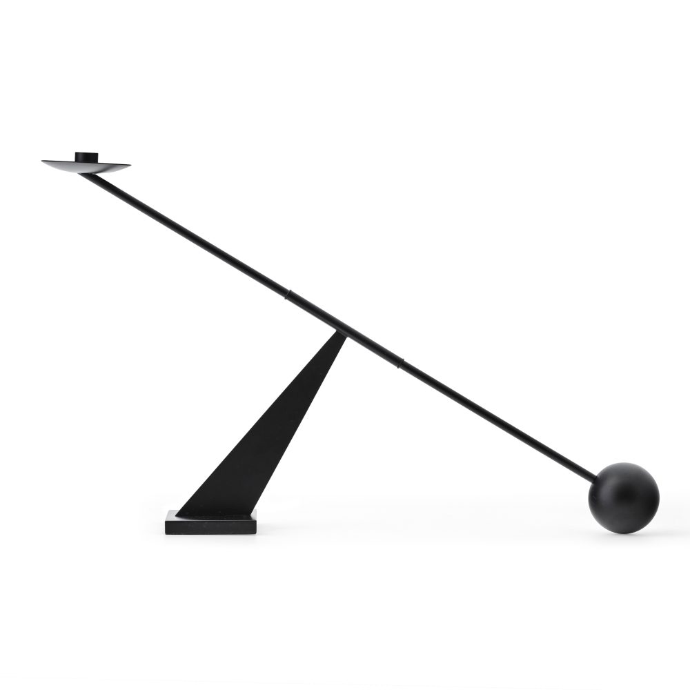 Interconnect ljusstake 70 cm, Svart