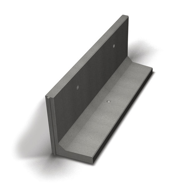 MUR BENDERS L-STÖD 4KN GRÅ1000X2000 A, 1000X2000MM 2867007A
