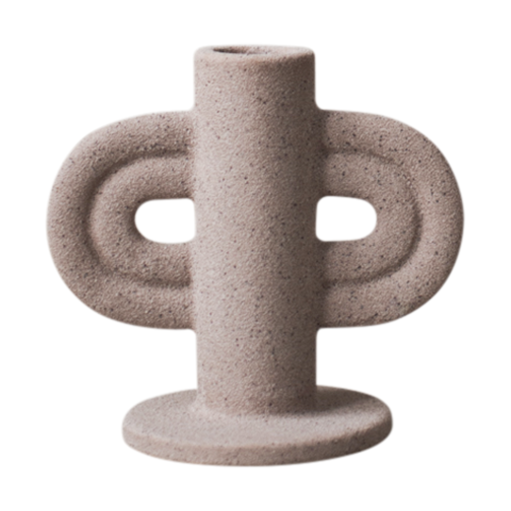 Swirl Similar ljusstake, Nude