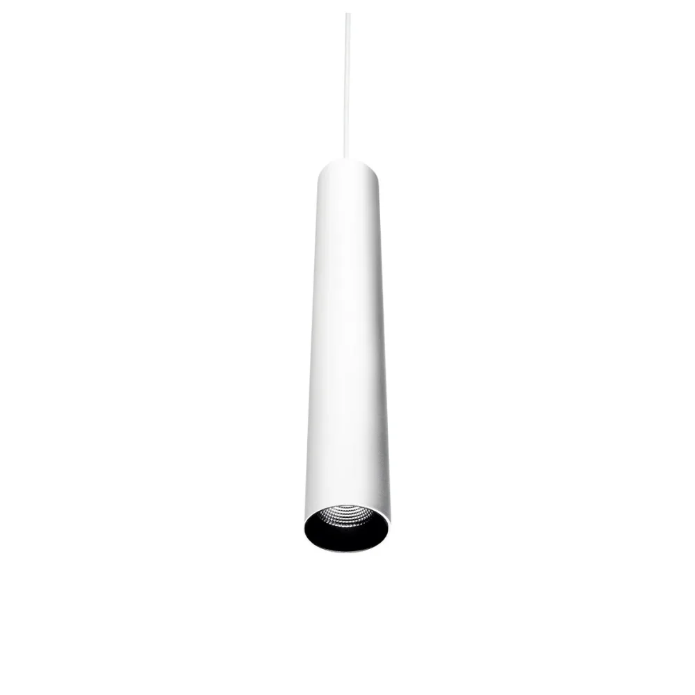 SG Armaturen Zip Tube Mini Pendelarmatur 14 W, IP20 Vit