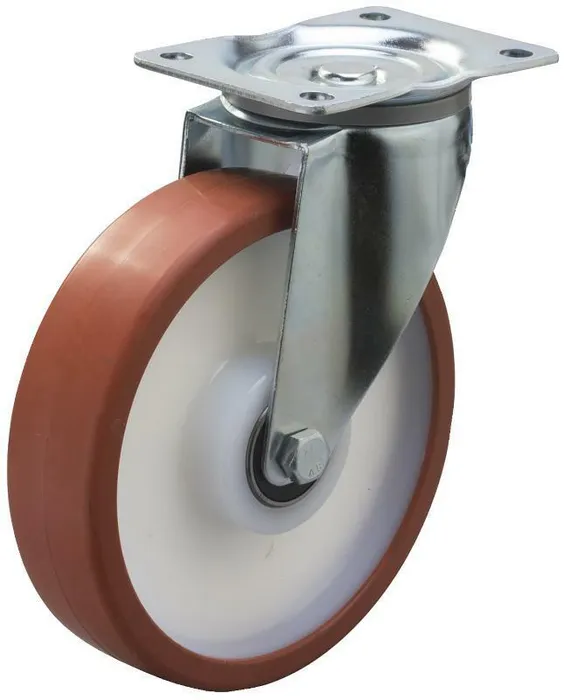 LÄNKHJUL 4P TPU/PA6 125X36MM