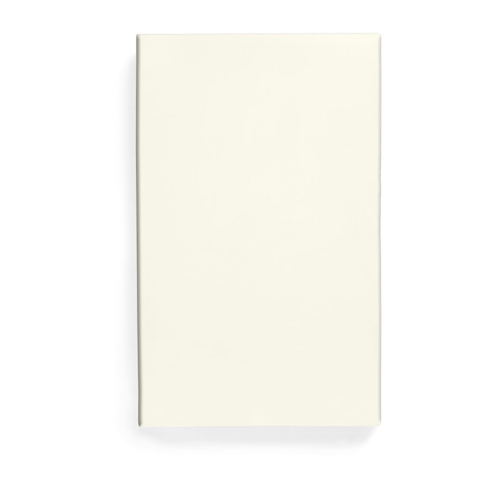 Standard dra-på-lakan 90x200 cm, Ivory