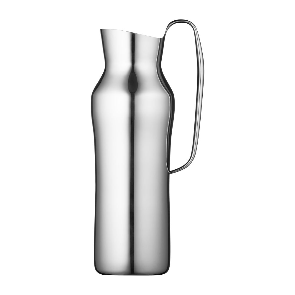 Dorotea karaff 30 cm, Blankt stål