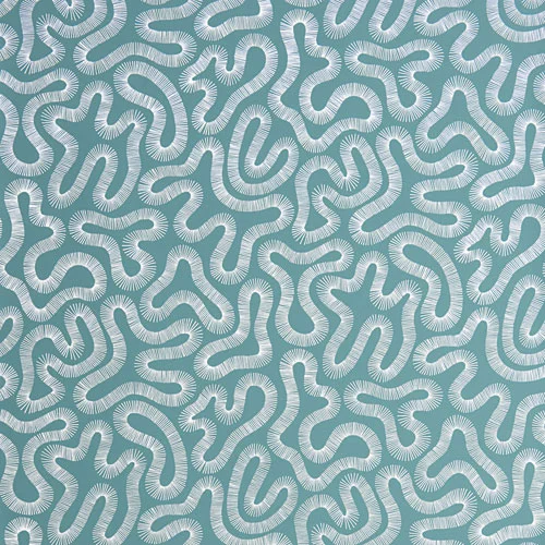 Midbec Tapeter - Coral Teal