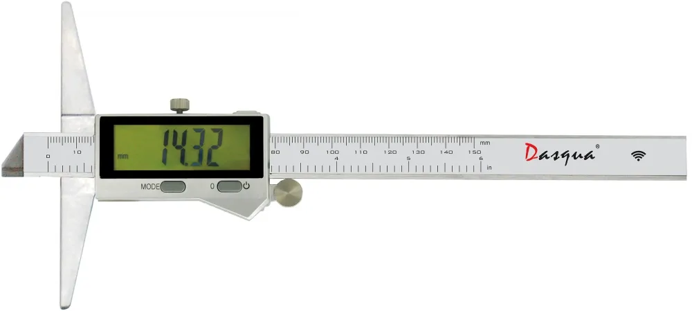 Dasqua 509470 Djupskjutmått digitalt, med Bluetooth 150 mm - Bild 2