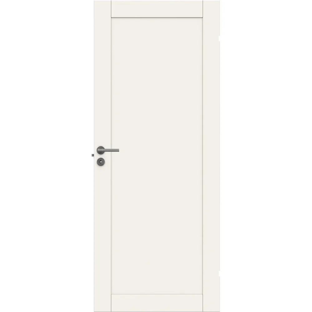 Swedoor Unique 01L Innerdörr svart ek 725x1940 mm