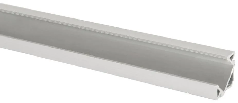 Hide-a-Lite Art Corner Profil 2 m, utan lock och clips Svart