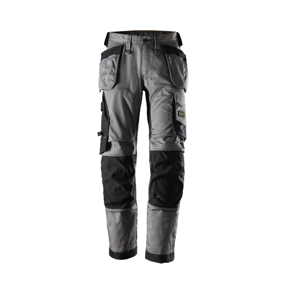 ARBETSBYXA AW LFIT + HF GRÅ/SVART STL 46