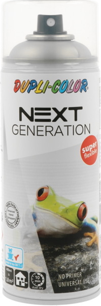 SPRAYFÄRG DUPLI-COLOR NEXT RAL9006 VIT ALU, 400ML