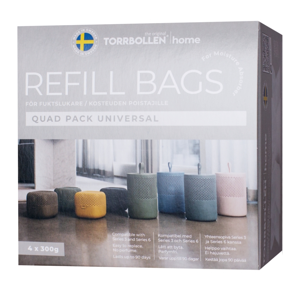 Refill Till Fuktslukare Home Series 3 4st Torrbollen