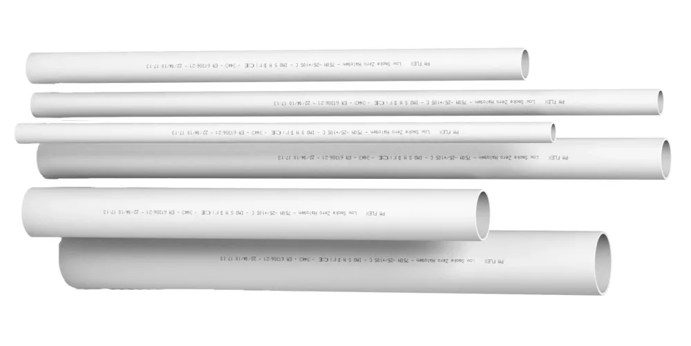 PM FLEX 1416745 Installationsrör halogenfri, böjbar 3 m, 32 mm