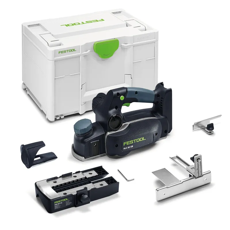 Festool Batteridriven hyvel HLC 82 EB-Basic-Set