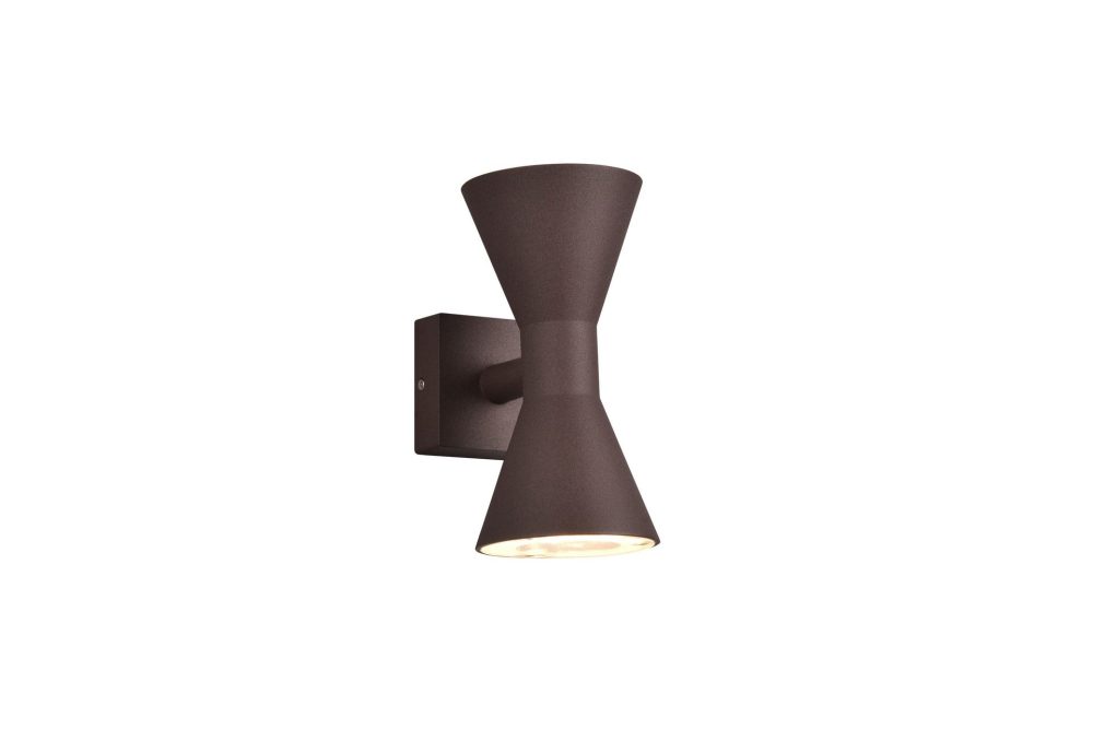 Ardas Vägglampa 2L GU10 rustik