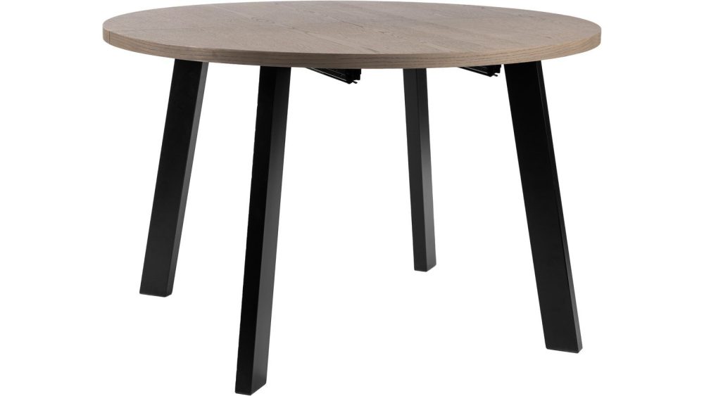 Matbord Porsvik Ø120 cm inkl 2 Ilägg á 40 cm