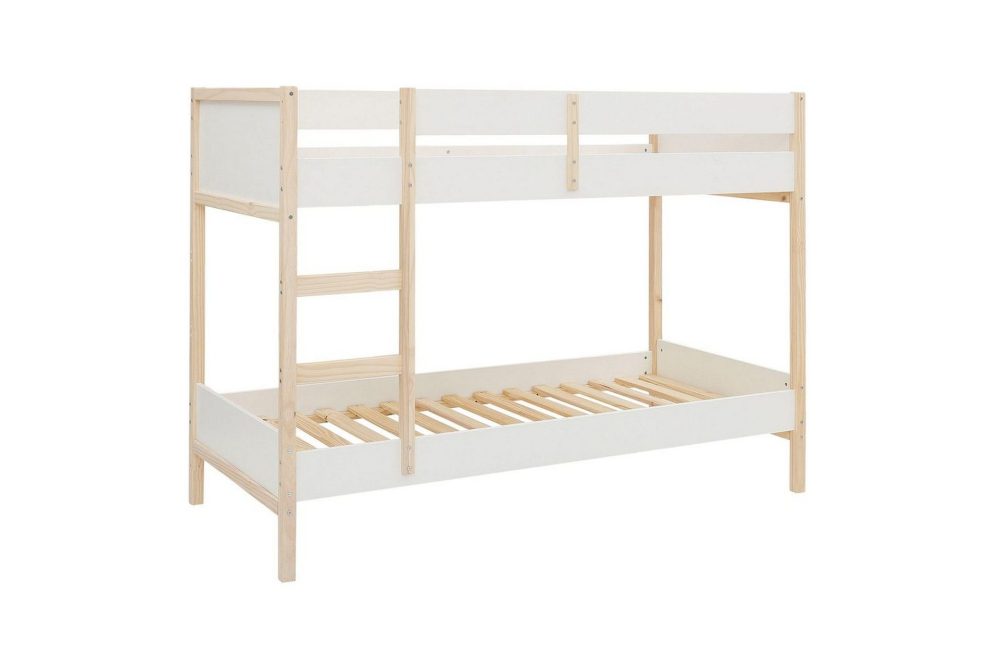 Våningssäng Square Line Vit, 150x205x96 cm