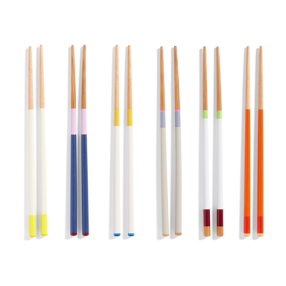 Colour ätpinnar 6-pack, Multi