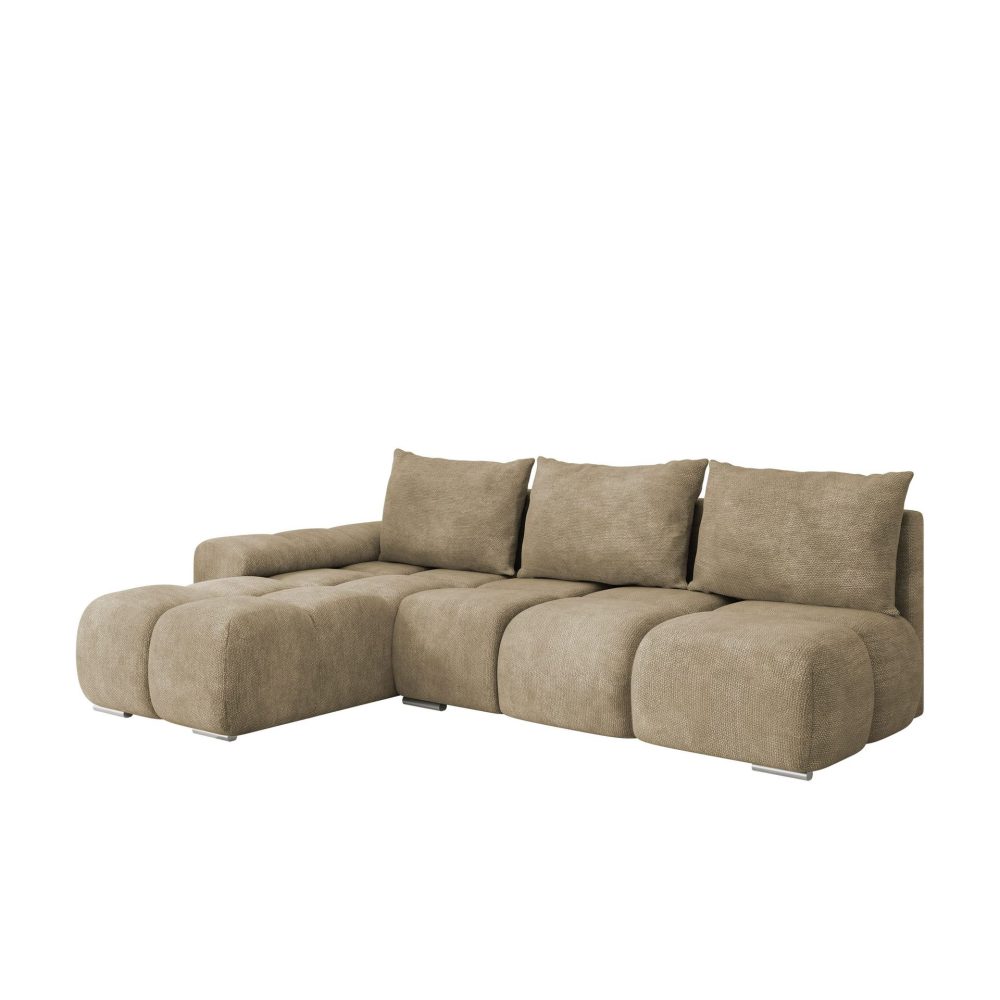 Nessa 4-sits Bäddsoffa divan vänster med förvaring