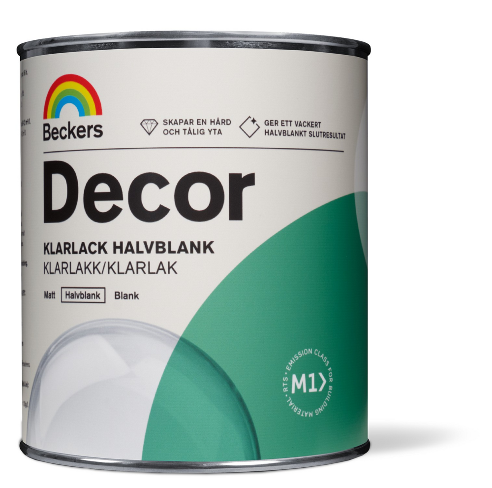 KLARLACK DECOR HALVBLANK 3L