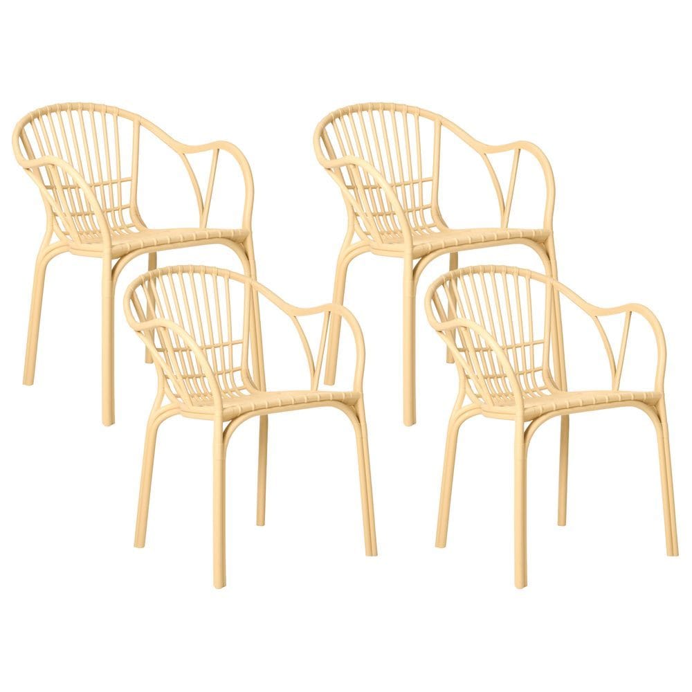 Matstol Andora 4-pack