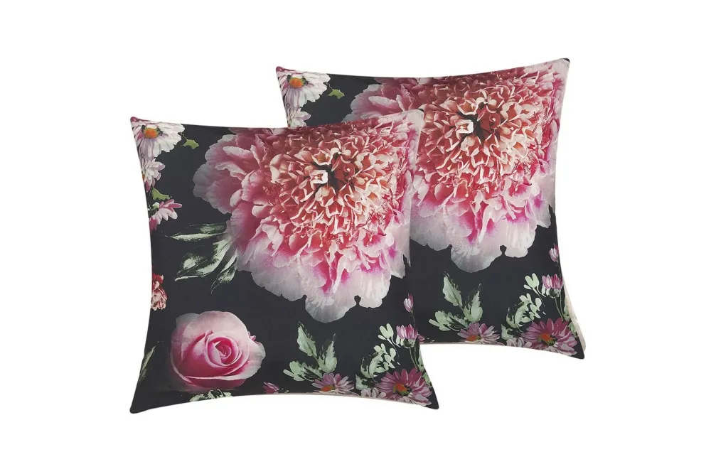 Prydnadskuddar Hedera set om 2
