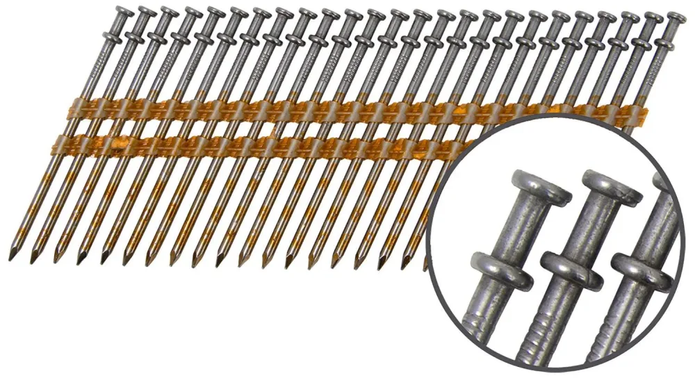 TJEP 838990 Spik RAKBANDAD, 21°, FH, BLANK 2000-pack 3,3 x 75 mm - Bild 2