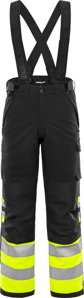 VINTERBYXA 2681 GLPS VARSEL VARSELGUL/SVART STL S