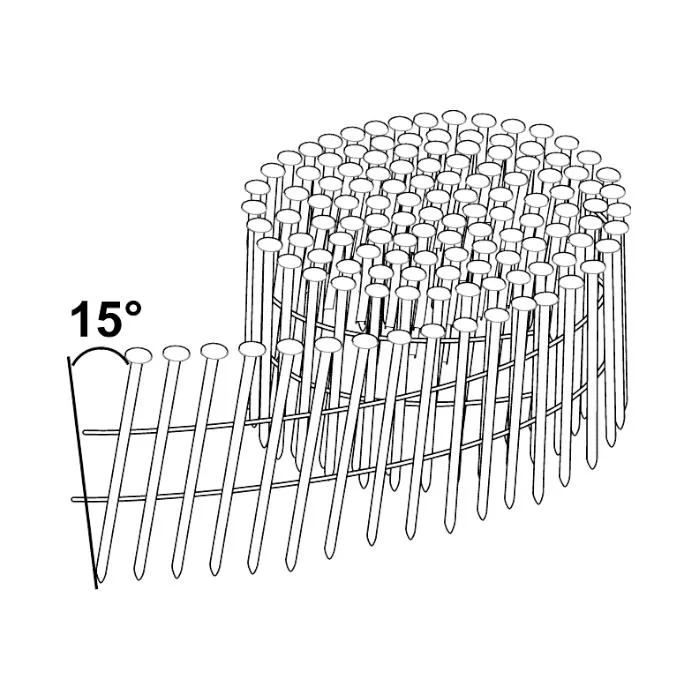 ESSVE M-Fusion Coilspik 15°, trådbandad 900-pack, 3,1x90mm