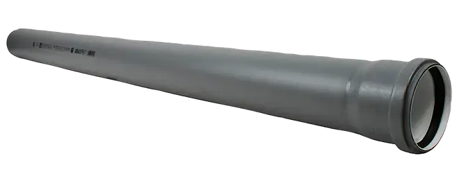 PP avloppsrör 50 x 1000 mm