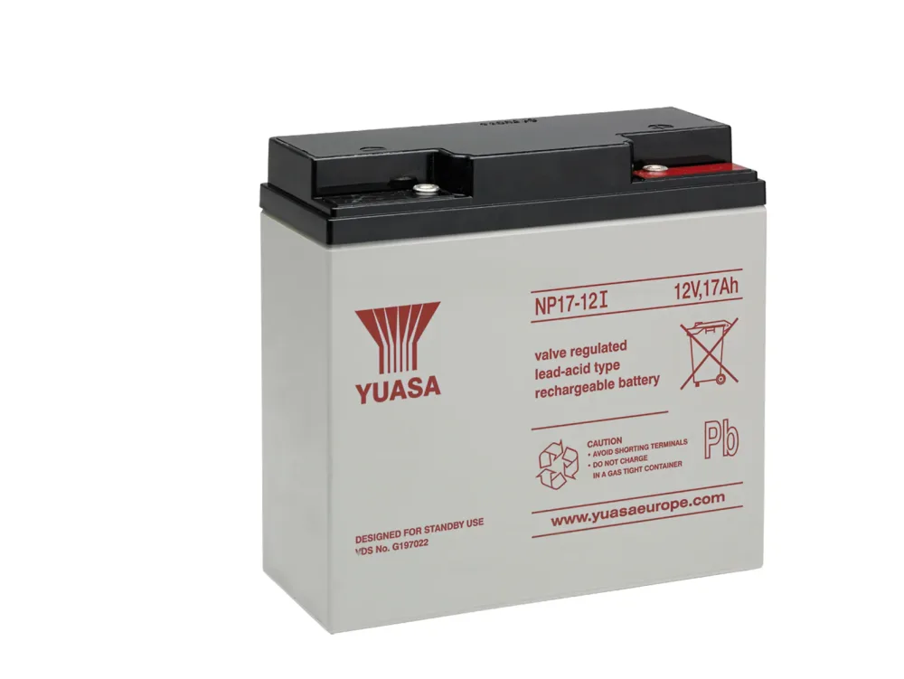 Yuasa NP17-12I Batteri 12V, 17 Ah