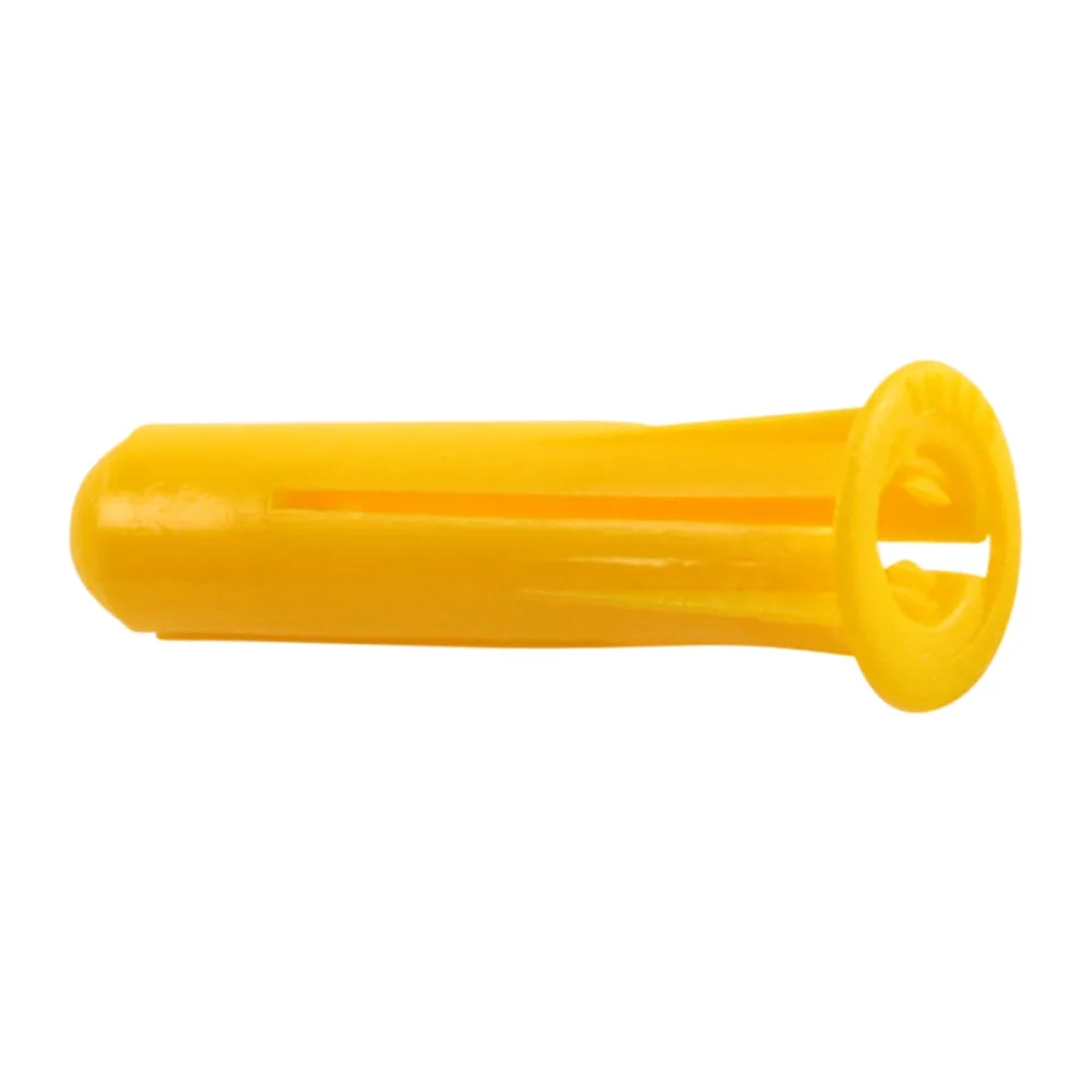 Plastplugg Gul 5.5x25mm, 100st