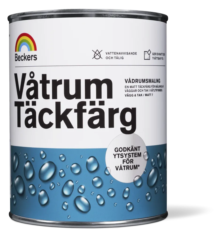 Beckers Våtrum Täckfärg matt Valfri kulör