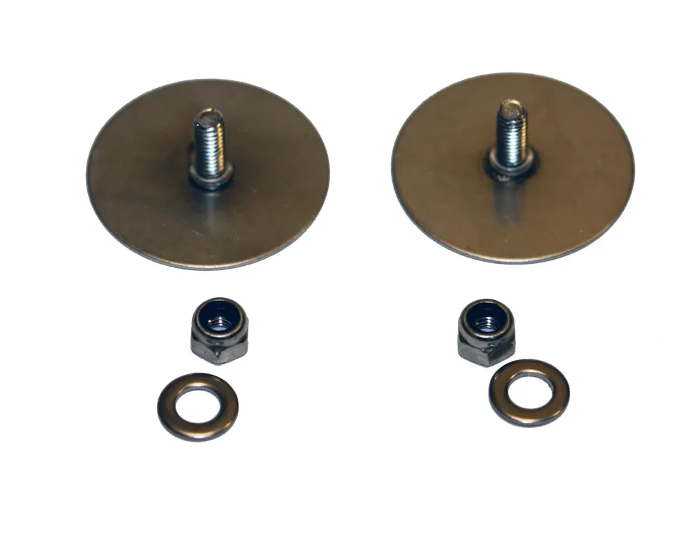 Design4Bath TB0138 Montagebricka rund, 2-pack Ø 30 mm, M4 X 15 mm