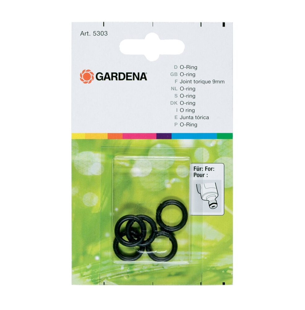 Kjøp Gardena O-ringer, 9 mm, 5 stk.