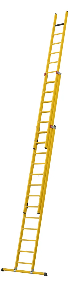 W.steps WFG-T6 Utskjutsstege glasfiber, 3-delad 10+10+10 steg - Bild 2