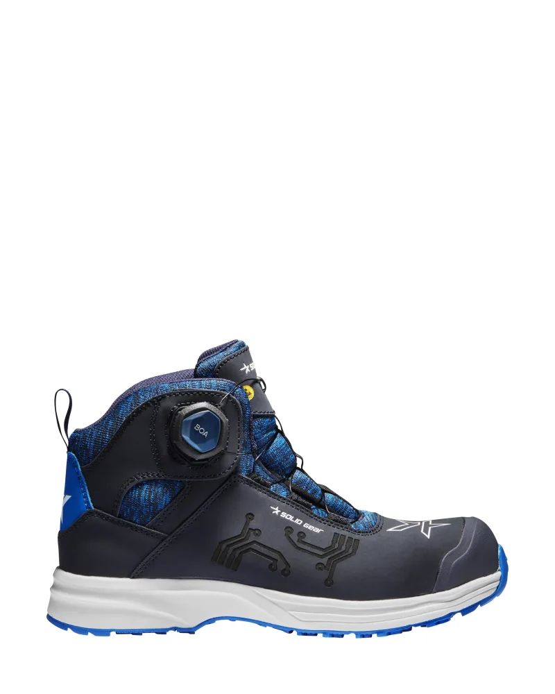 Solid Gear Nautilus Skyddskänga blå, S3, BOA, glasfiberhätta 46