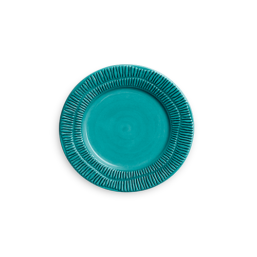 Stripes Tallrik 21 cm Ocean