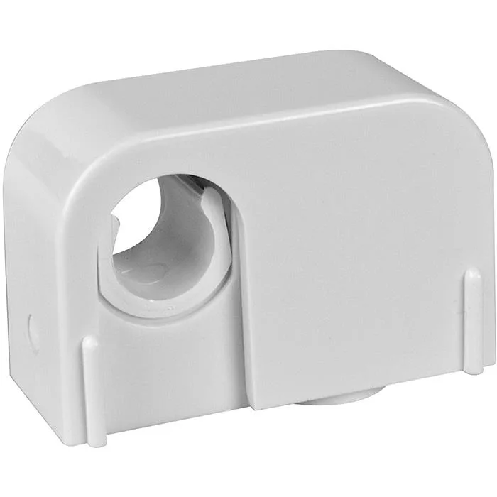 Faluplast 14100 Rörklammer enkel, med snäpplock, 12/15 mm