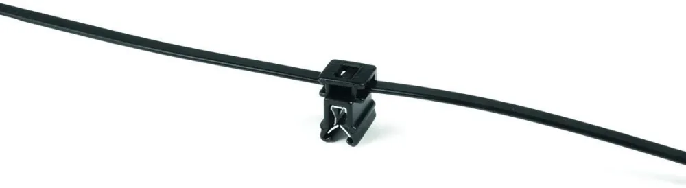 Hellermann Tyton T50ROSEC4A Buntband med kantclips, 500-pack
