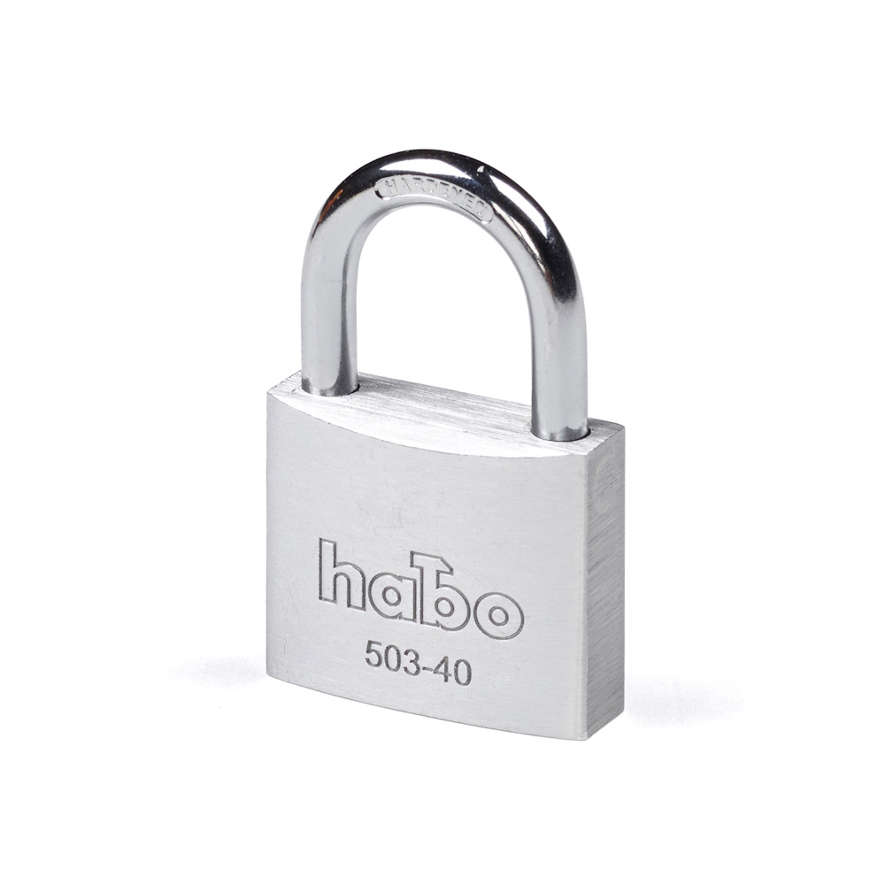 Hänglås 503-40, Aluminium, Habo 17323