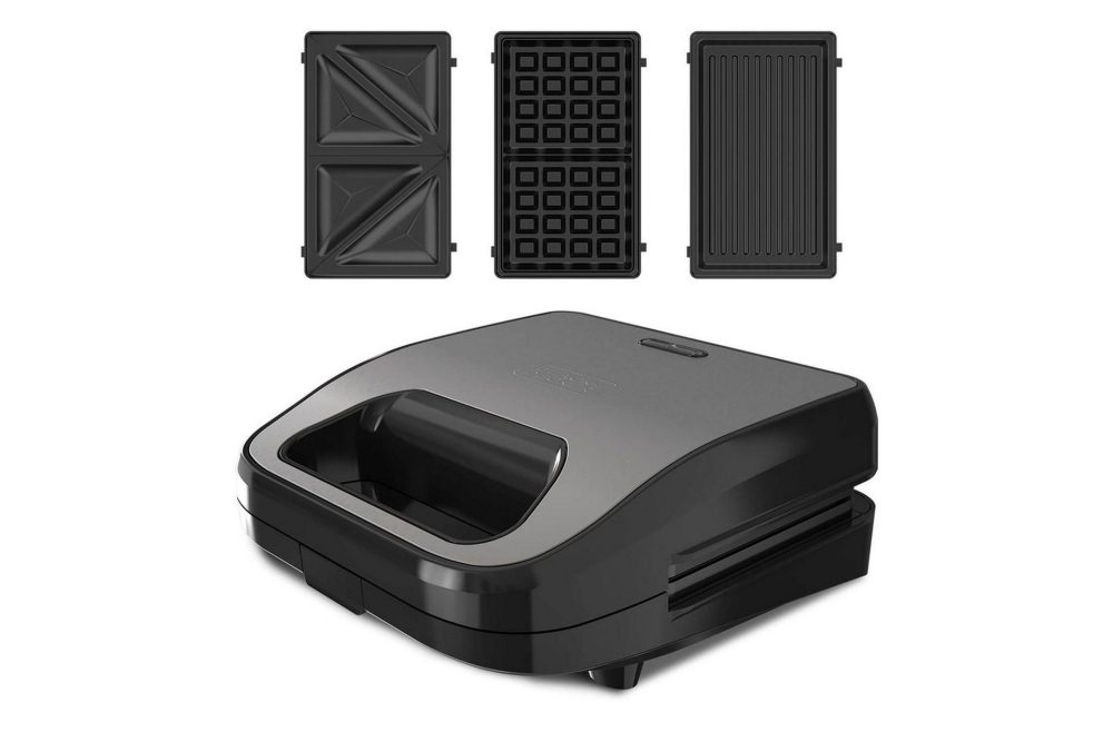 Smörgåsgrill Black+Decker Sandwich Waffle