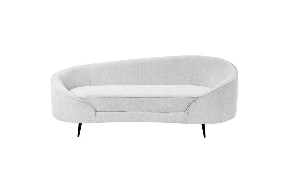 3-sitssoffa Savar Vit, Svart