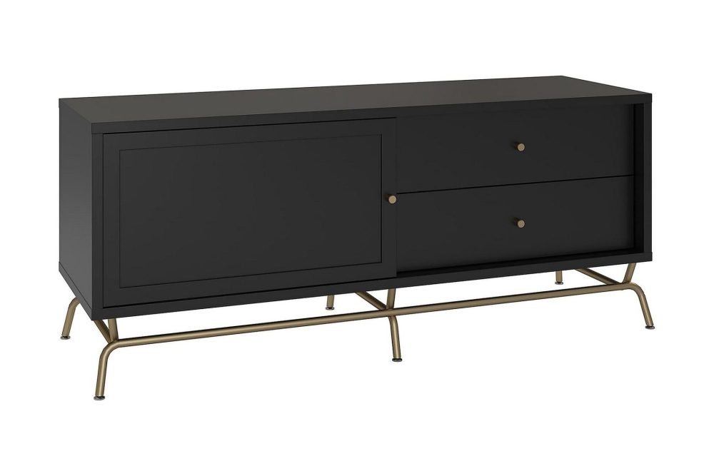 Nova TV-bänk 150x50 cm Svart