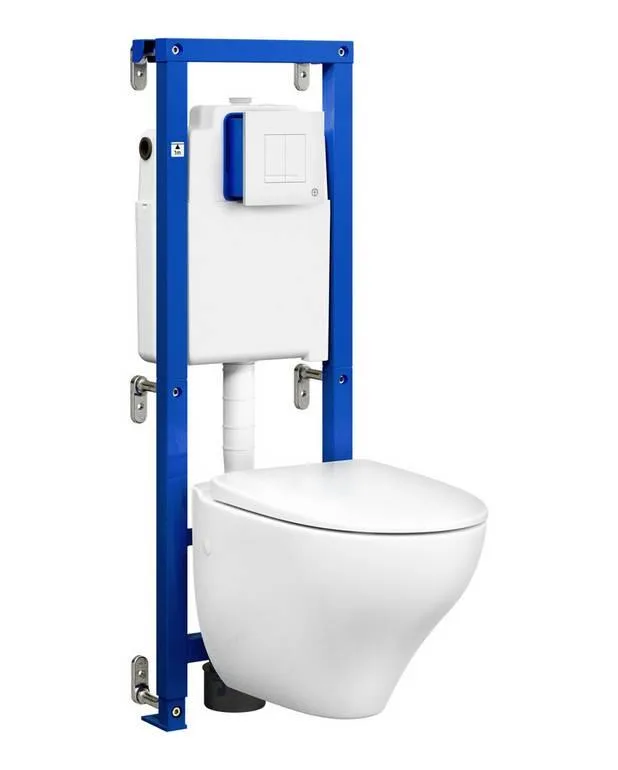 Gustavsberg GB1921102202 WC-fixtur vit, soft close