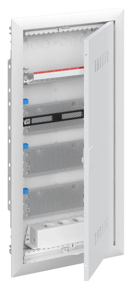 ABB UK600 2CPX031386R9999 Normcentral infälld, patch, ventilerad dörr 5-radig - Bild 2