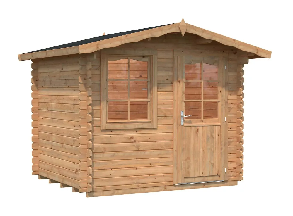 Palmako Emma Stuga 4,8 m²/inv. 4,6 m², brun impregnerad