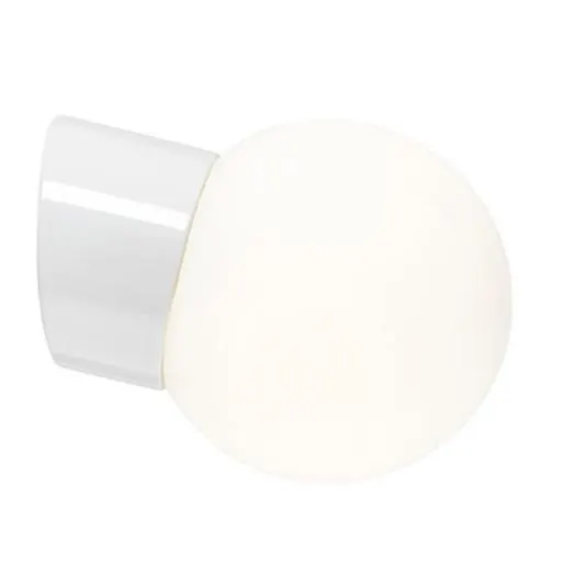 Ifö Electric 6044-800-16 Väggarmatur matt, sned, IP54, LED Svart