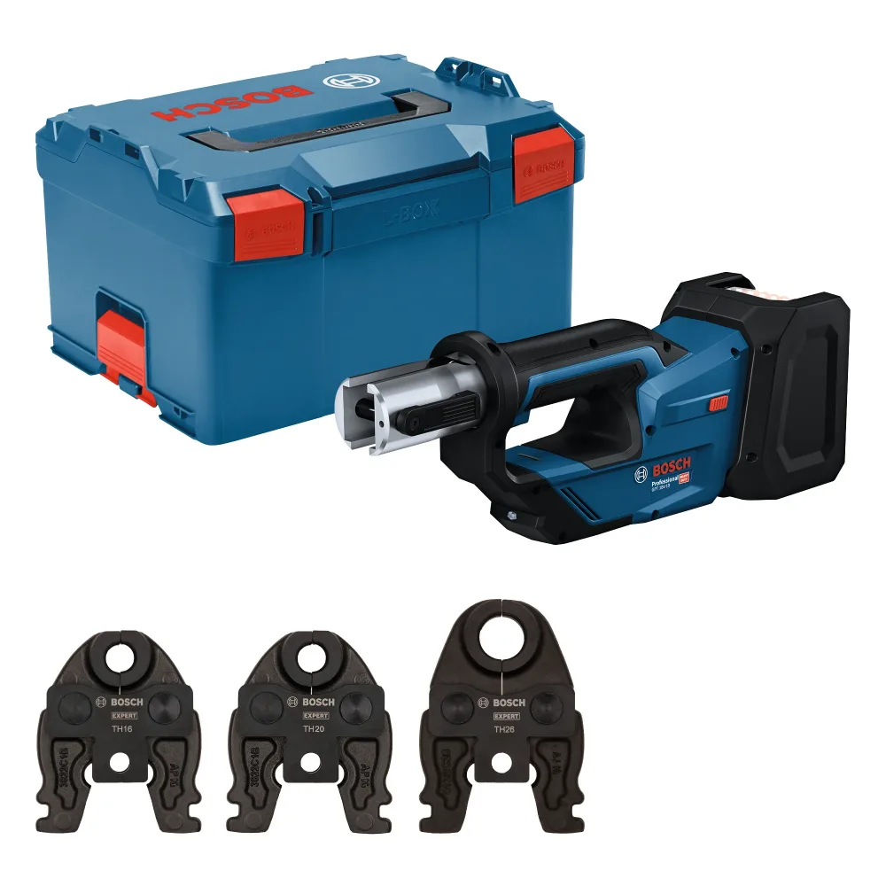 Bosch GPT 18V-19 TH16/20/26 19 KN Pressverktyg utan batteri och laddare 06019M2004