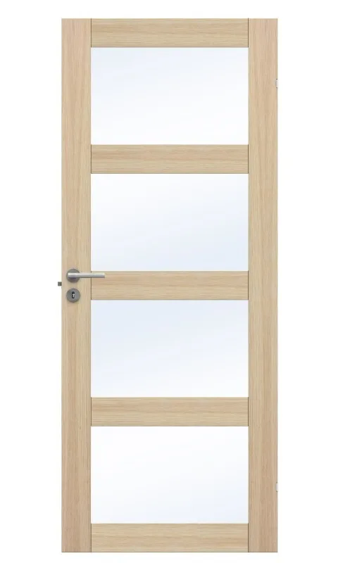 Swedoor Unique GW 04L Innerdörr svart ek 725x2040 mm - Bild 2