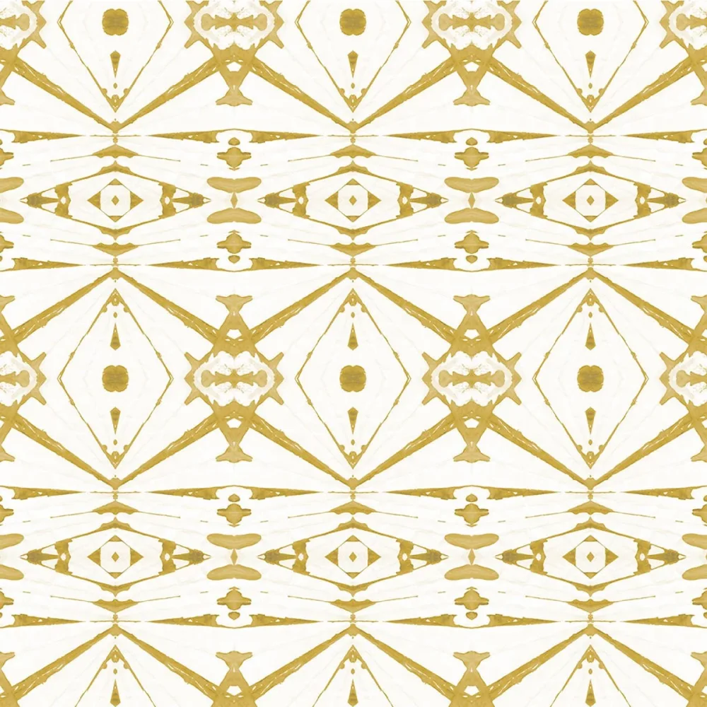 Oriental Sense Kaleidoscope 35862 Gul Tapet | Stuvbutiken