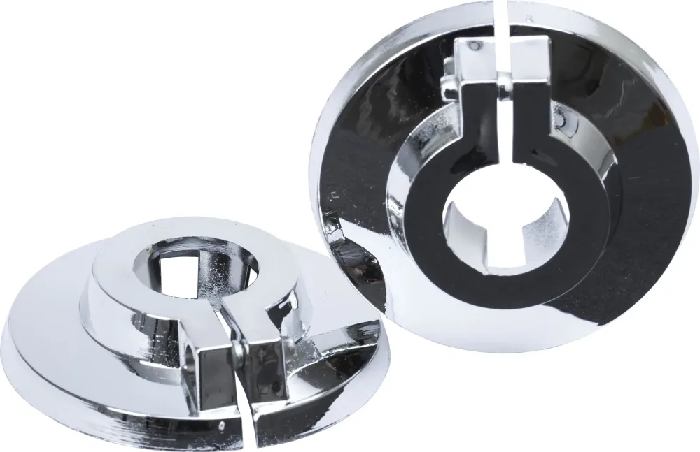 Gelia 3000546282 Täckbricka plast, 2-pack 28 mm, vit